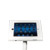 Freestanding iPad Holder White Landscape