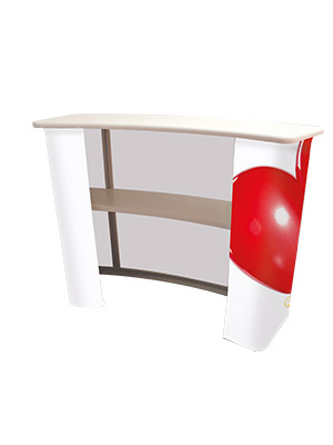 Vector Counter Curved Back
